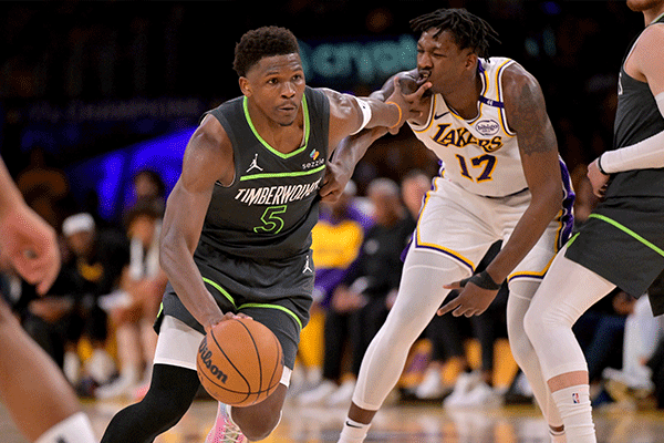 Timberwolves Dominate Lakers 117–95 in NBA Playoffs Clash