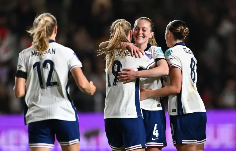 England Women Thrash Belgium