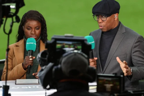 Eni Aluko Faces Potential Dismissal from ITV After Comments on Ian Wright Eni Aluko Faces Potential Dismissal
