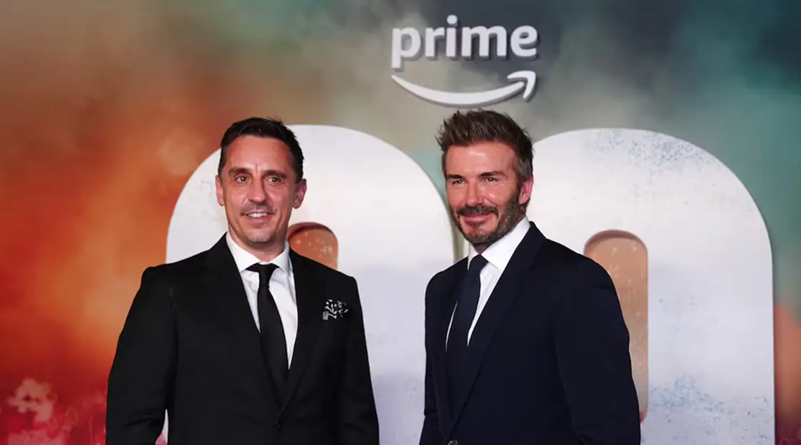 David Beckham and Gary Neville