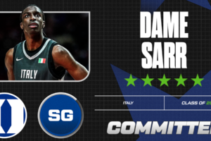 Italian Prospect Dame Sarr Commits to Duke for 2025–26 Season