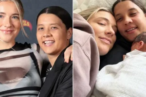 Kristie Mewis and Sam Kerr