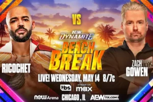 Ricochet to Face Zach Gowen