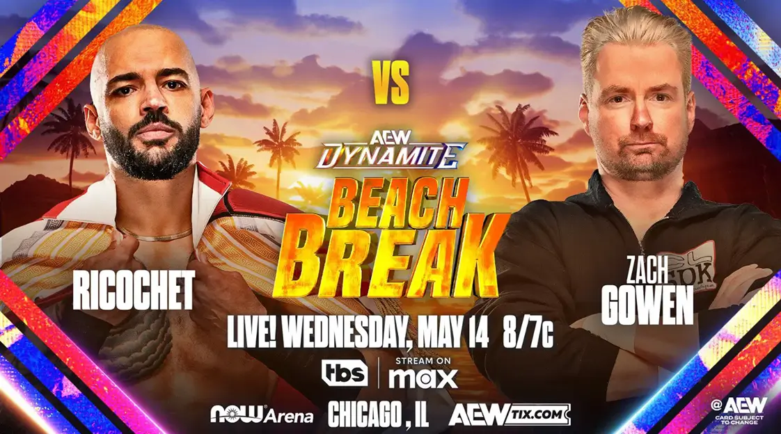 Ricochet to Face Zach Gowen
