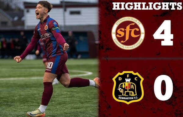 Stenhousemuir FC Defeat Dumbarton to Strengthen Promotion Play-Off Hopes